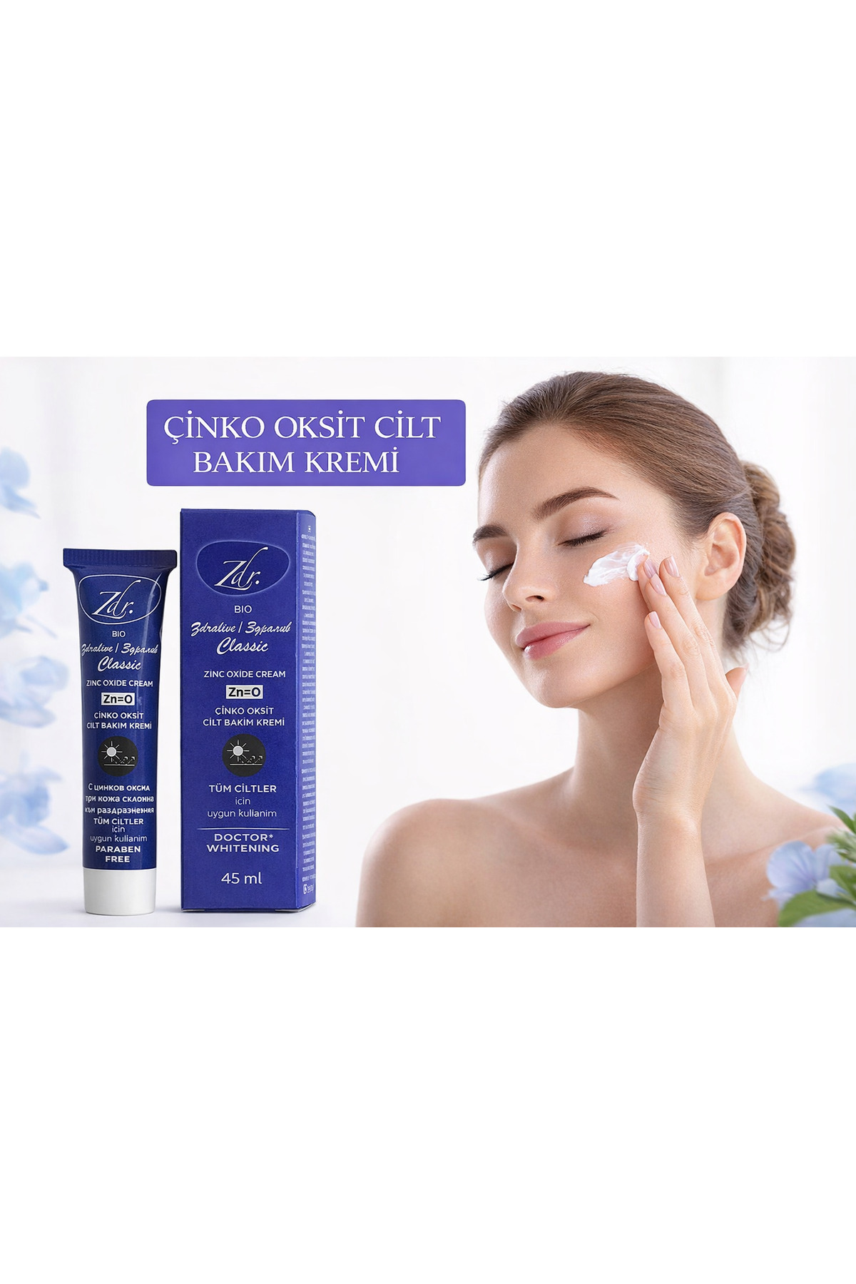 Bio Zdralive Çinko Oksit Cilt Bakım Kremi — FCSSHP76203740 — تصویر 4 از 4