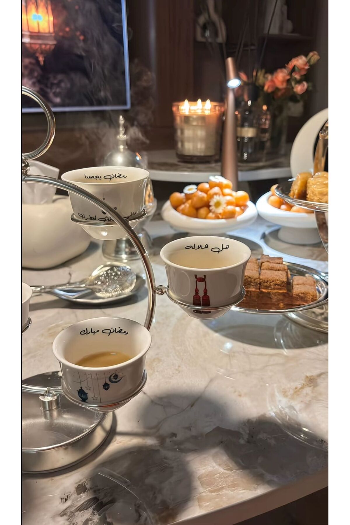 فناجيل قهوة رمضان نص درزن 6 حبات 90 ملي