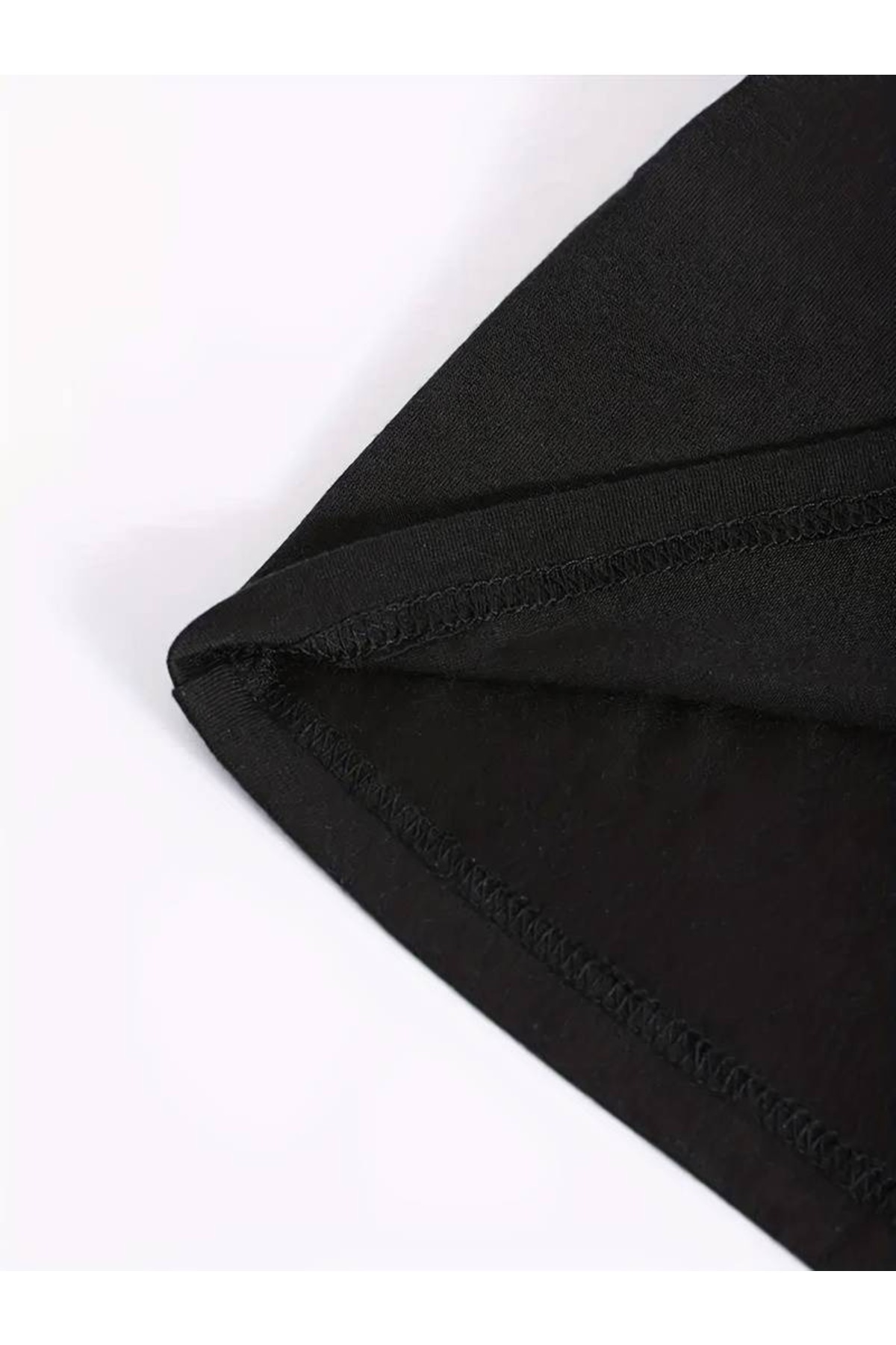 mercoledi Kadın Oversize Salas V yaka T-shirt Salaş görsel 2