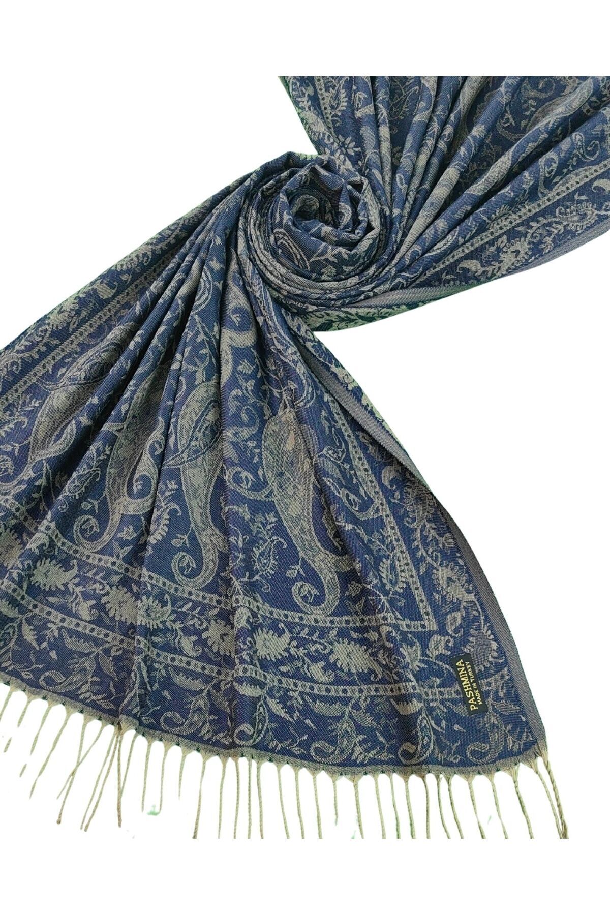 mim eşarp Otantik Paşmina Şal 75x190 cm