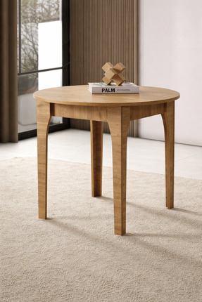 MOBİX HOME MK06 92x92 Yemek ve Mutfak Masası Ceviz