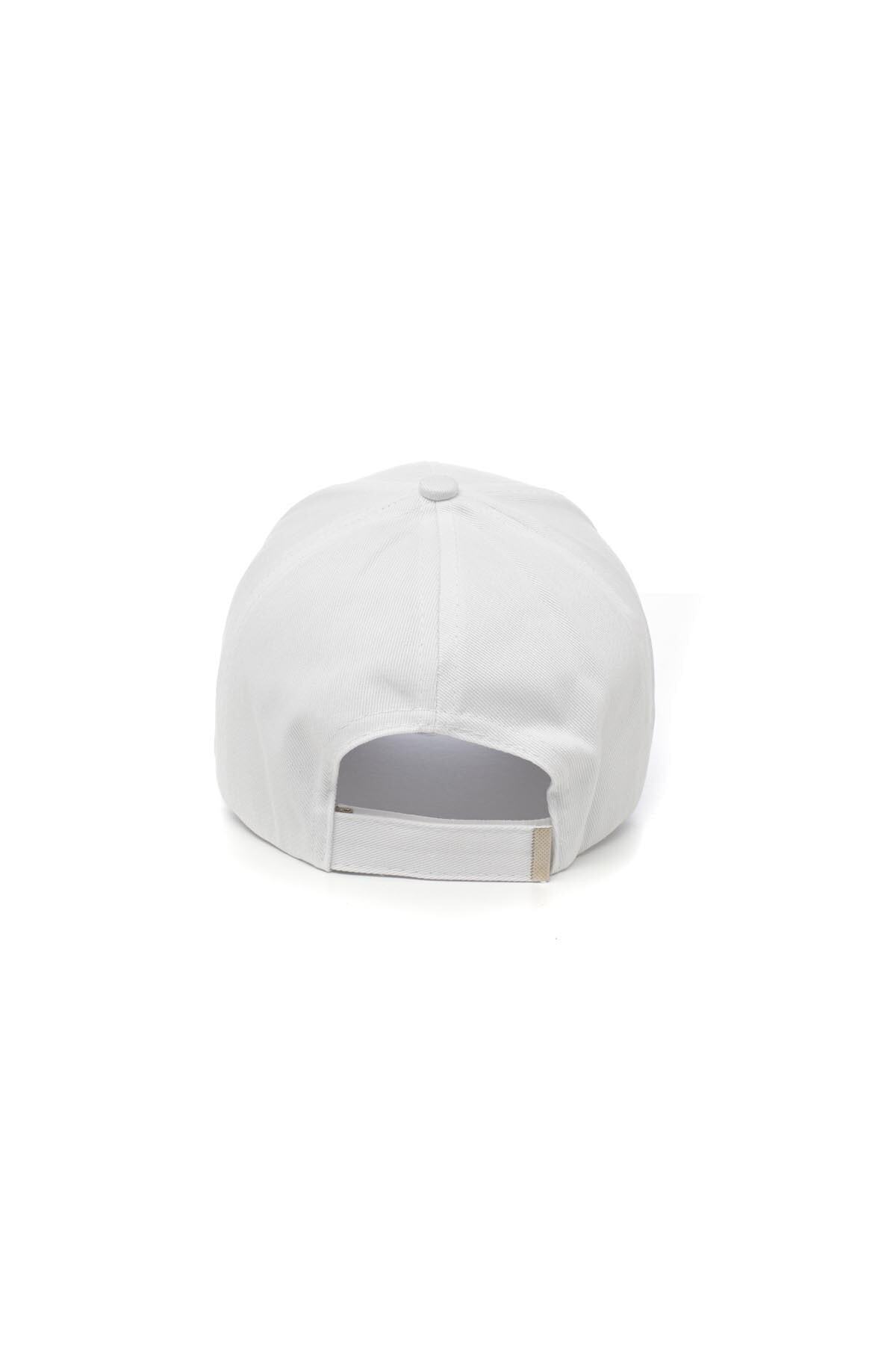 OnMyHead  Unisex Beyaz Şapka - Görsel 8