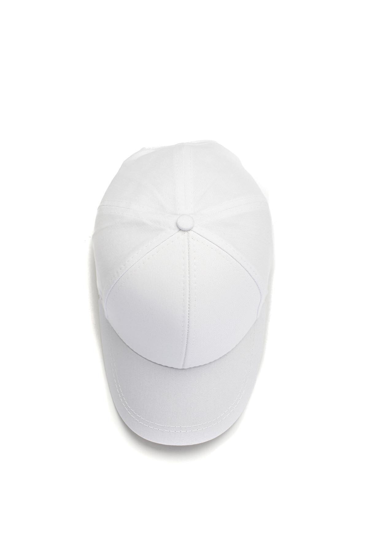 OnMyHead  Unisex Beyaz Şapka - Görsel 7