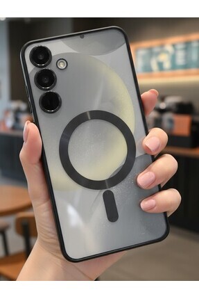 halkhouse Samsung Galaxy A36 Kılıf Kamera Lens Korumalı Magsafe Özellikli Esn...