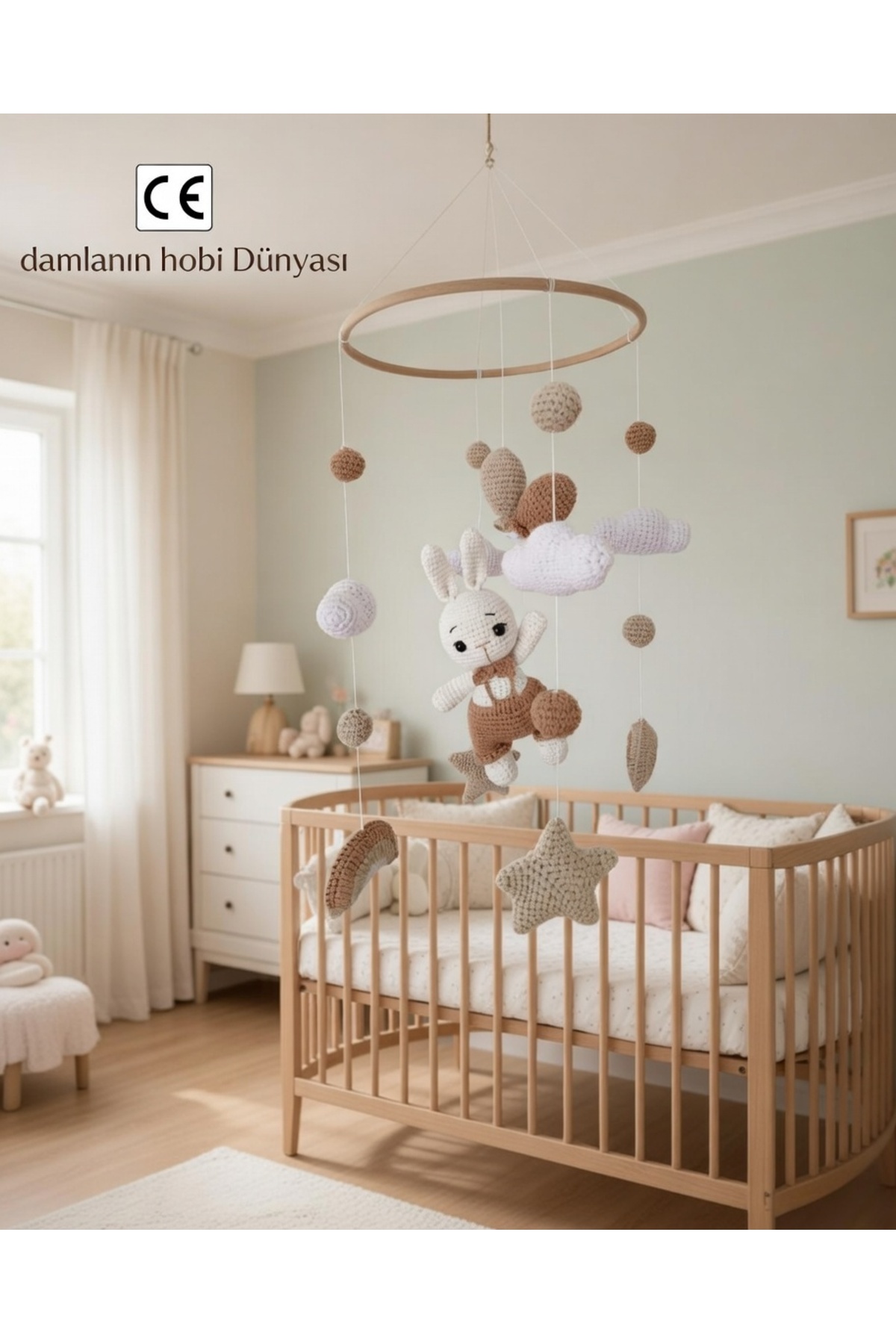 Damla Amigurumi - Erkek Bebek Dönence fotoğrafı 2 (önizleme)