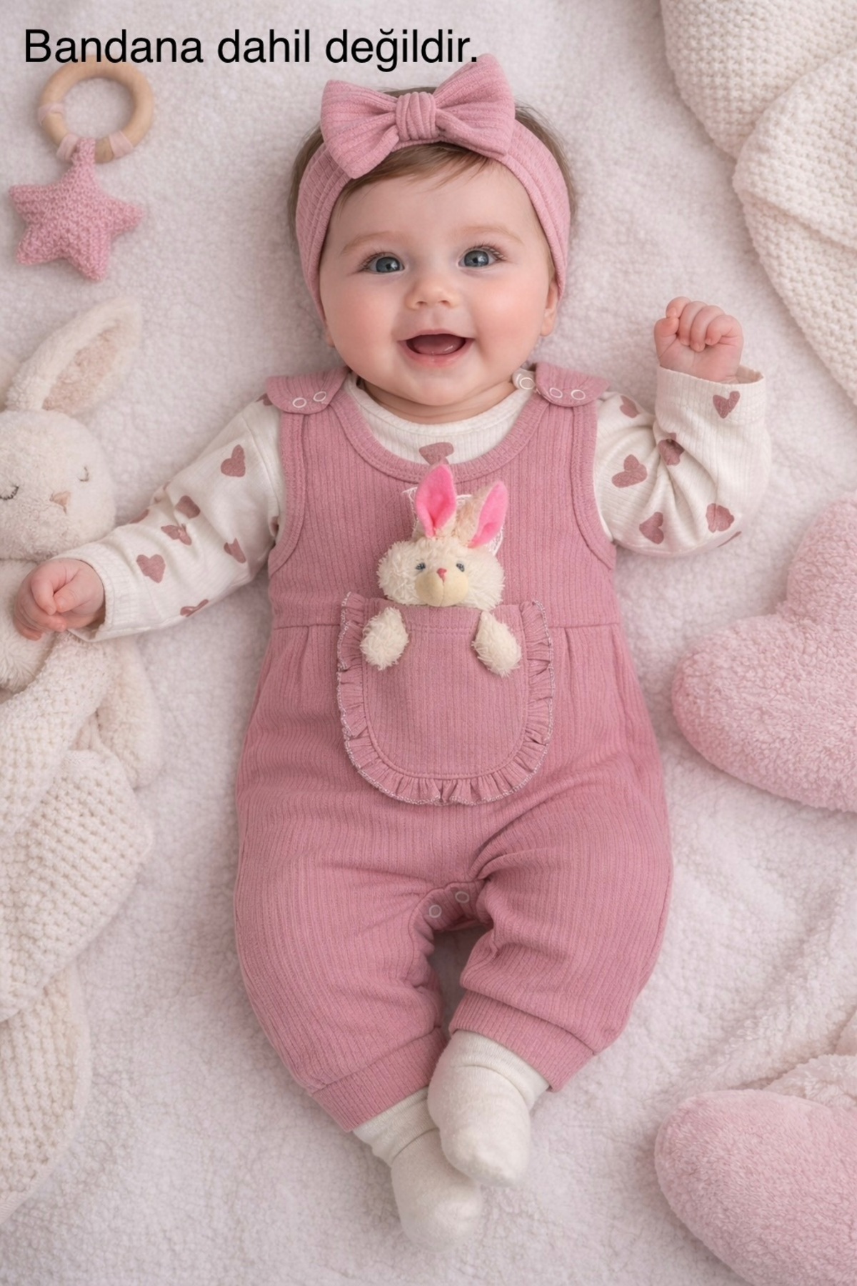 bebekyol Oyuncaklı Kız Bebek Takım (bandanasız) fotoğrafı 5 (önizleme)