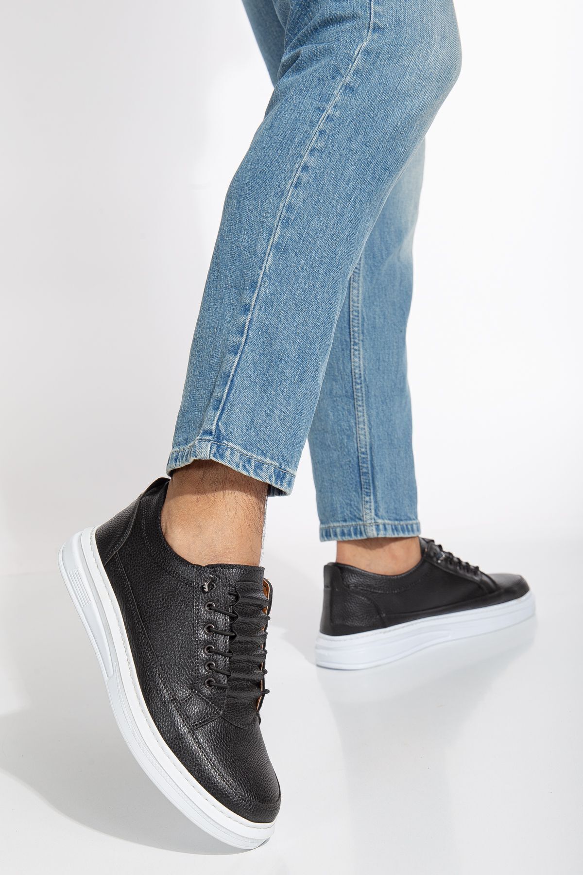 By Oxford  Erkek Günlük Hafif Poli Dikişli Taban Yürüyüş Garantili Spor Ayakkabı - Görsel 6