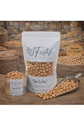 FISTIK PREMİUM Sarımsak Soslu Leblebi Duble Iri Boy Kuruyemiş Taze Lezzetli Ç...