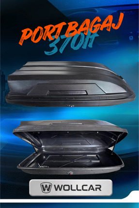 WOLLCAR 370 LT PORT BAGAJ TAPUT TUĞRA siyah