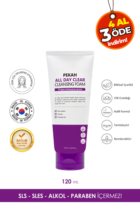 PEKAH Cildi Kurutmadan Temizleyen Köpük – Meyve Ekstreleri & Bitkisel Özlerle...