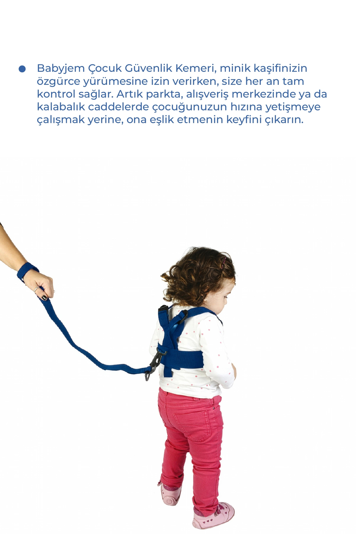 Babyjem Çocuk Güvenlik Kemeri 216 Mavi fotoğrafı 2 (önizleme)