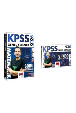 Yargı Yayınları Yargı 2026 KPSS Genel Yetenek Matematik Soru Bankası ve Video...