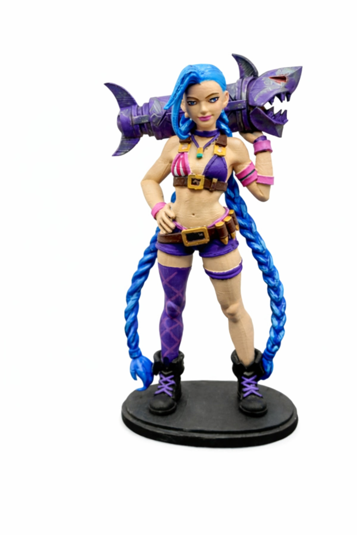 3D Jinx Arcane - LoL / League of Legends Figür - 18 cm - Hediyelik