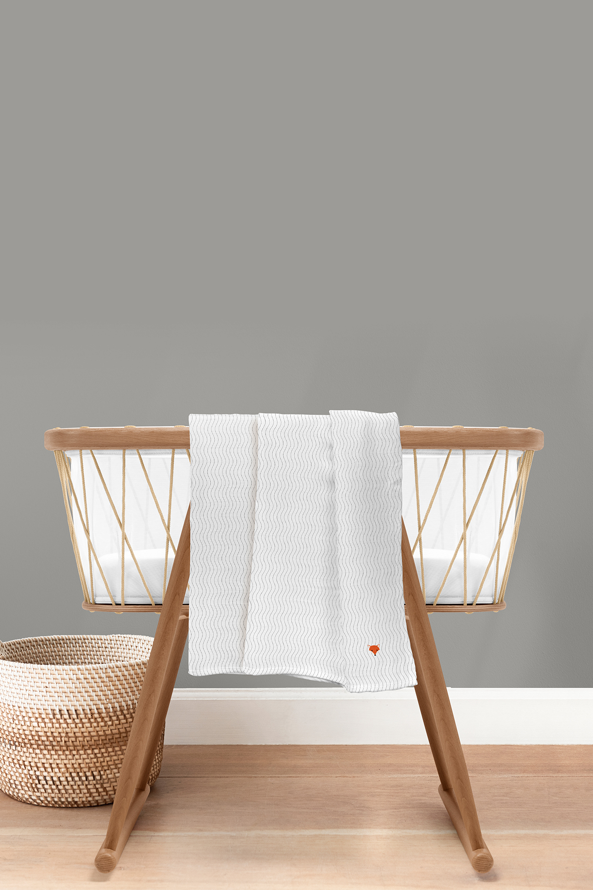 Casadora Baby Cool Fox Nakışlı 100% Pamuk Müslin Örtü Seti (90x90 CM 2'Lİ) fotoğrafı 5 (önizleme)