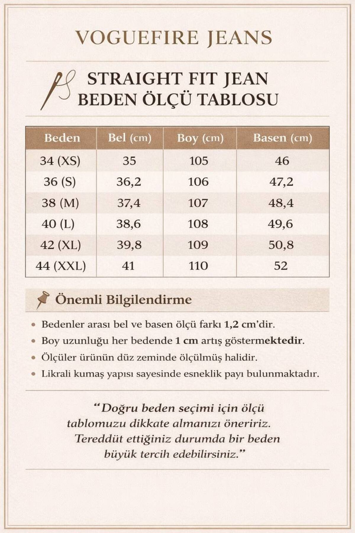 FIREVOGUE  PALAZZO ACI KAHVE YÜKSEK BEL - Görsel 7