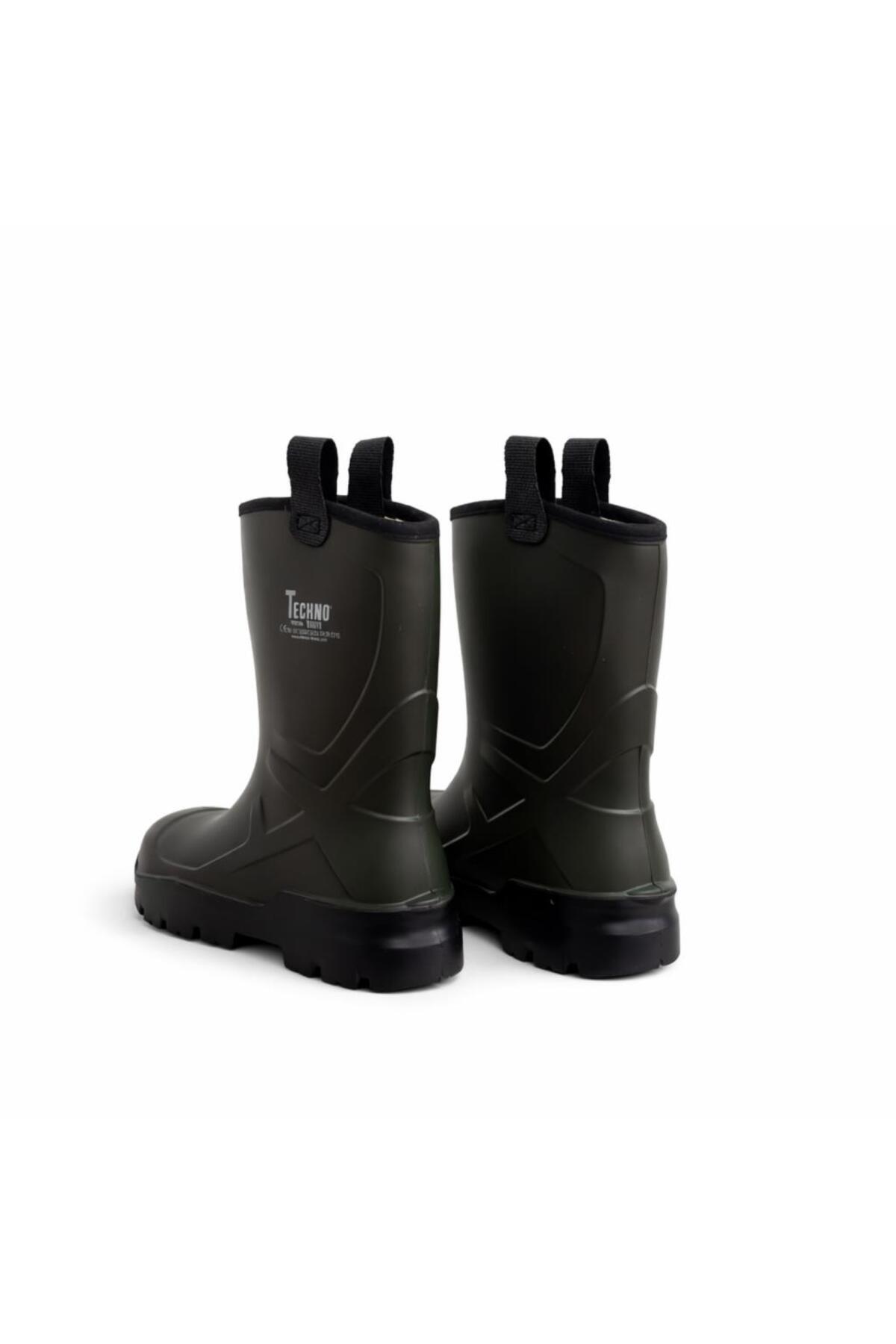 thermoking  PU Kısa Çizme - İçi Yünlü - Kaymaz Taban - Alaska - Haki - Görsel 2