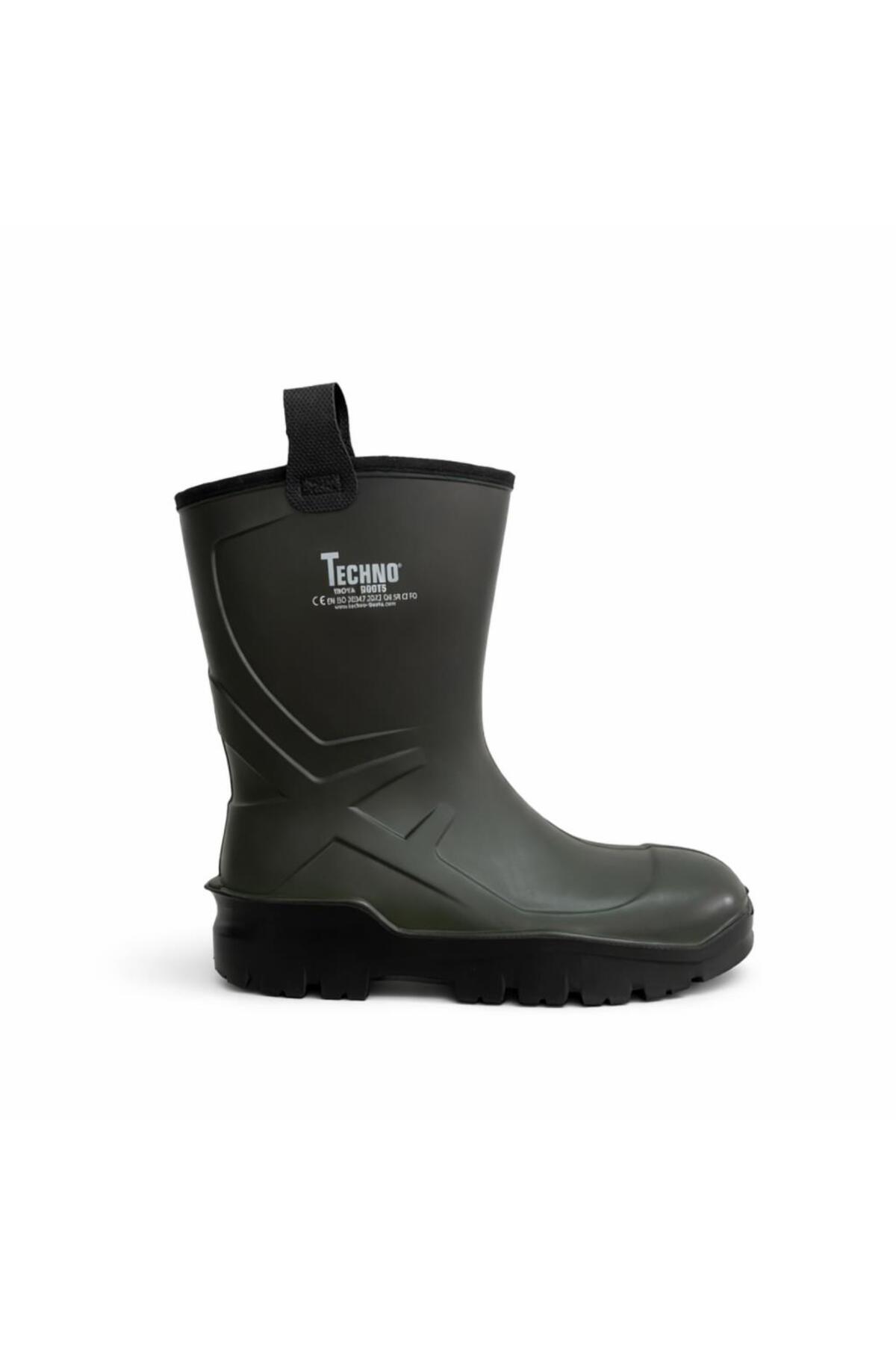 thermoking  PU Kısa Çizme - İçi Yünlü - Kaymaz Taban - Alaska - Haki - Görsel 3