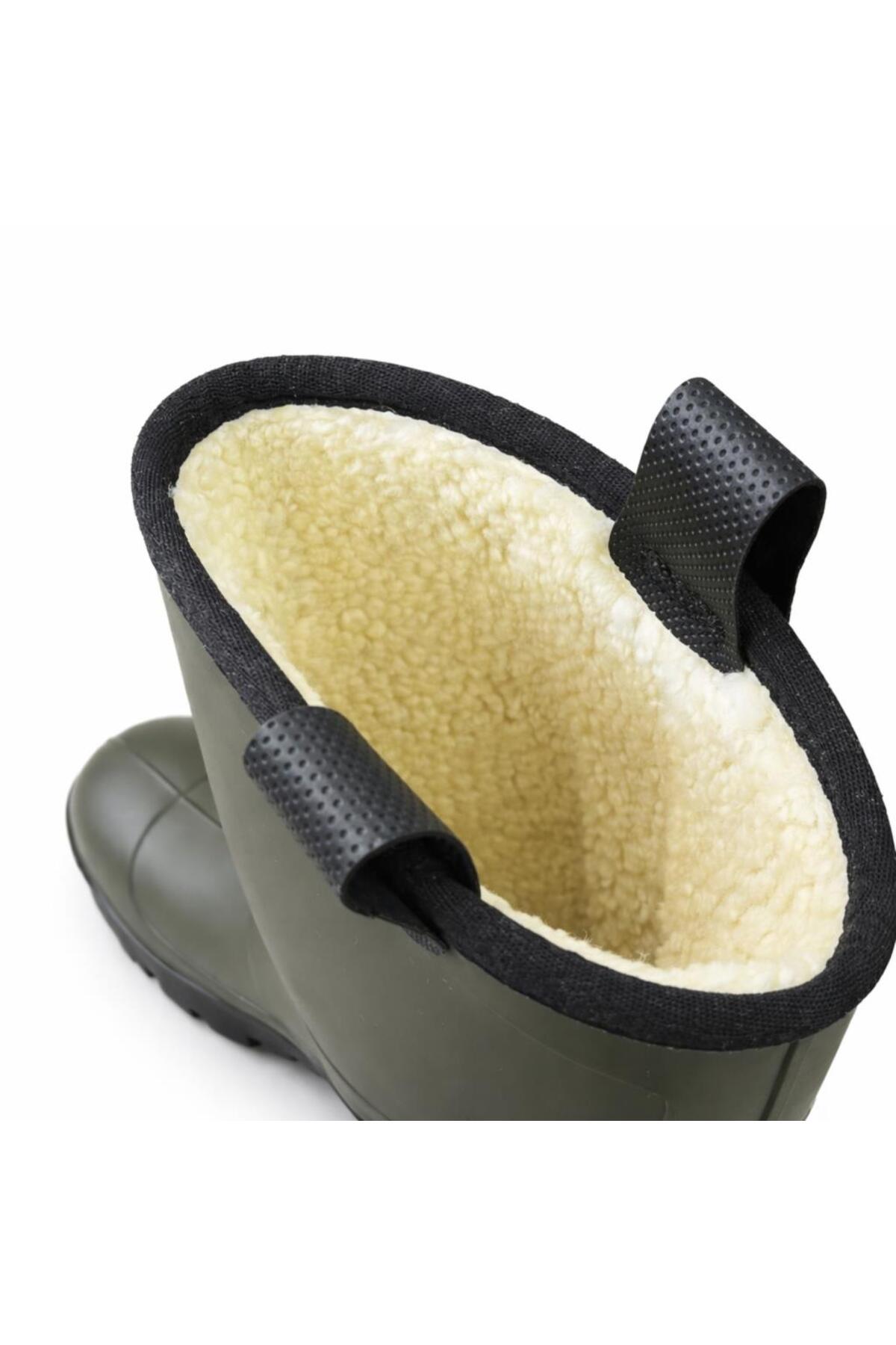 thermoking  PU Kısa Çizme - İçi Yünlü - Kaymaz Taban - Alaska - Haki - Görsel 5