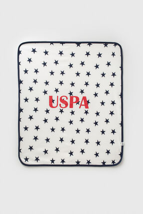 U.S. Polo Assn. U.S. Polo Assn Erkek Bebek Beyaz Battaniye