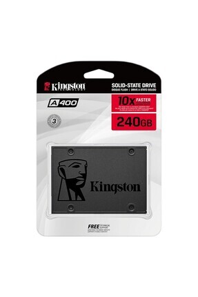 Kingston A400 240GB 500/350 MB/s SATA 3.0 2.5" SSD Bellek SA400S37/240G