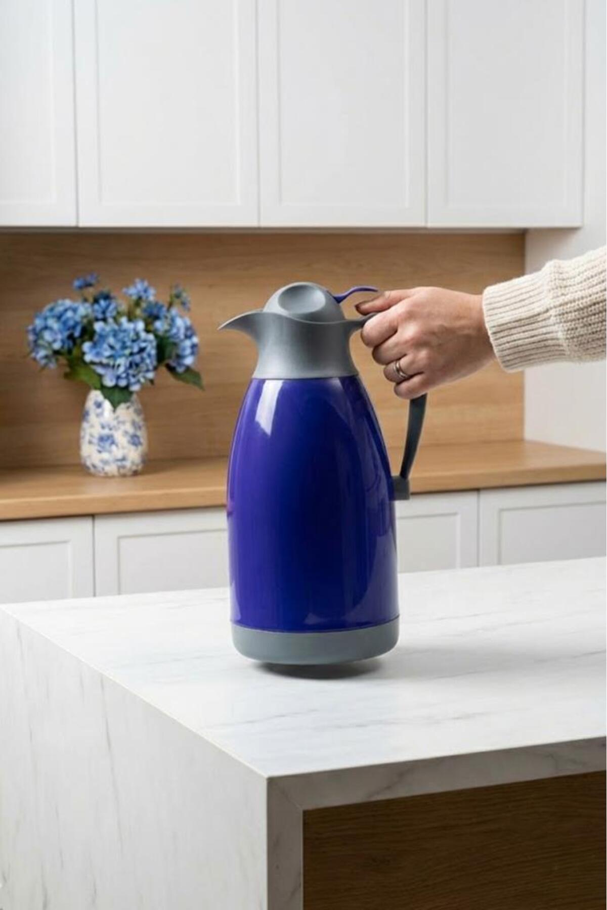 Bambum Aspira - Çelik Termos Lacivert 2 Litre fotoğrafı 2 (önizleme)