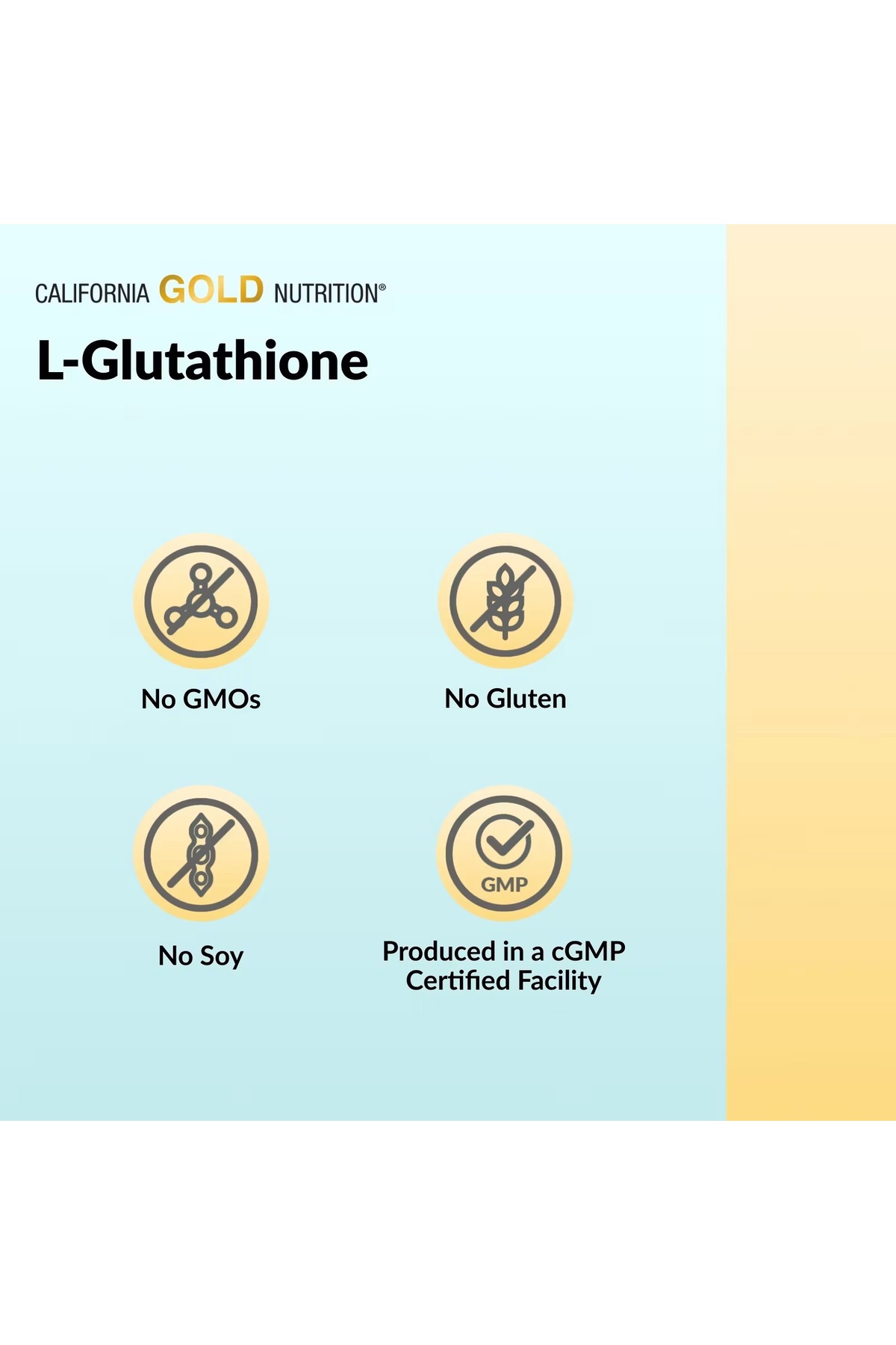 California Gold Nutrition , L-Glutathione (Reduced), 500 mg, 120 Veggie  Capsules- Trendyol