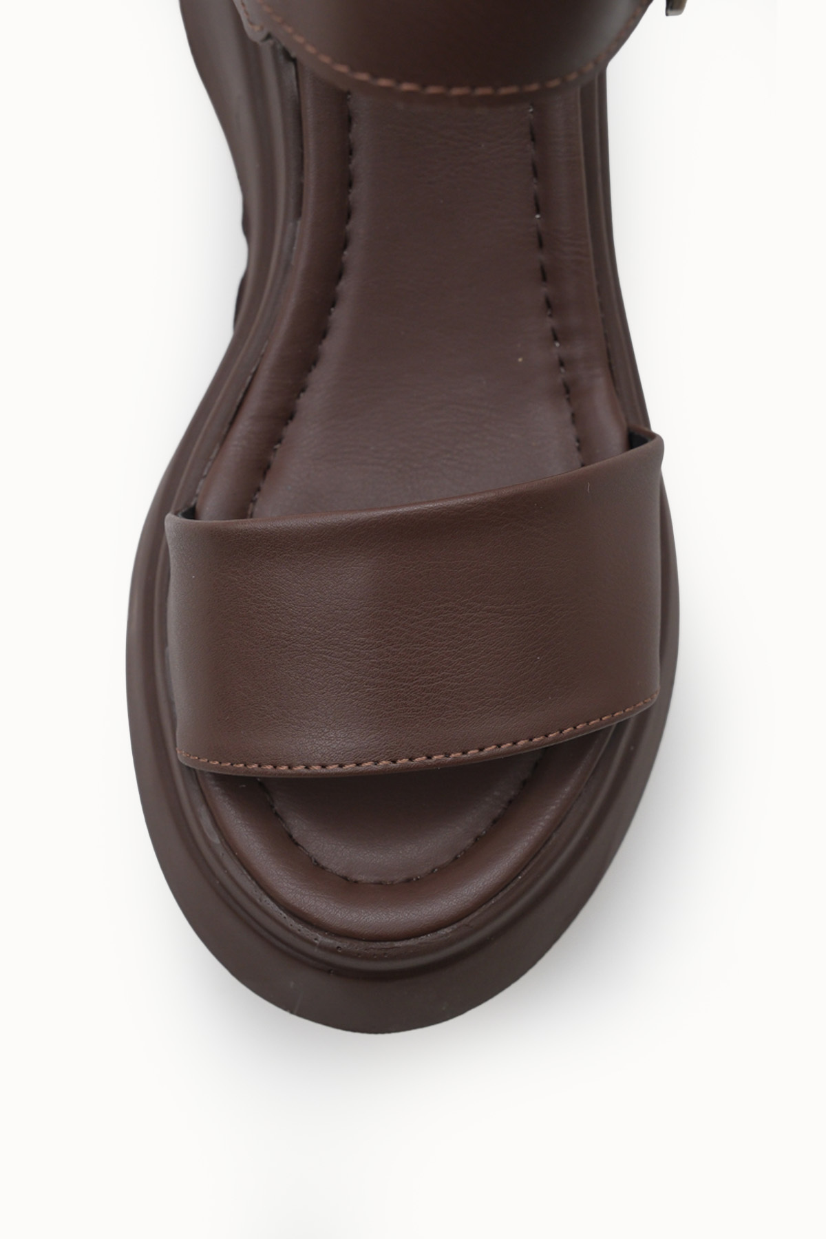Riccon  Evelsyra Kadın Sandalet 00129011 Kahverengi - Görsel 2