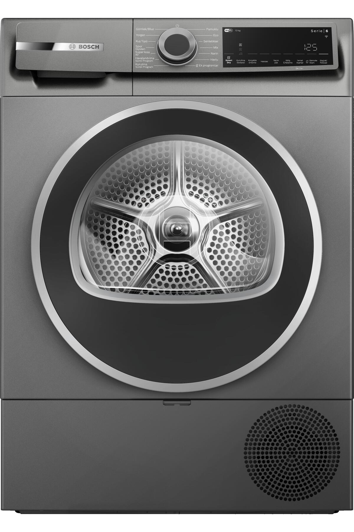 Bosch WQJ2520RTR 10 Kg Antrasit-Siyah Kurutma Makinesi - Fiyatı, Yorumları