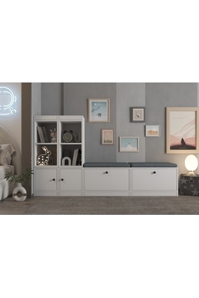 nettrends.net the new trend of shopping Modern Çocuk Kitaplığı Minderli Okuma...