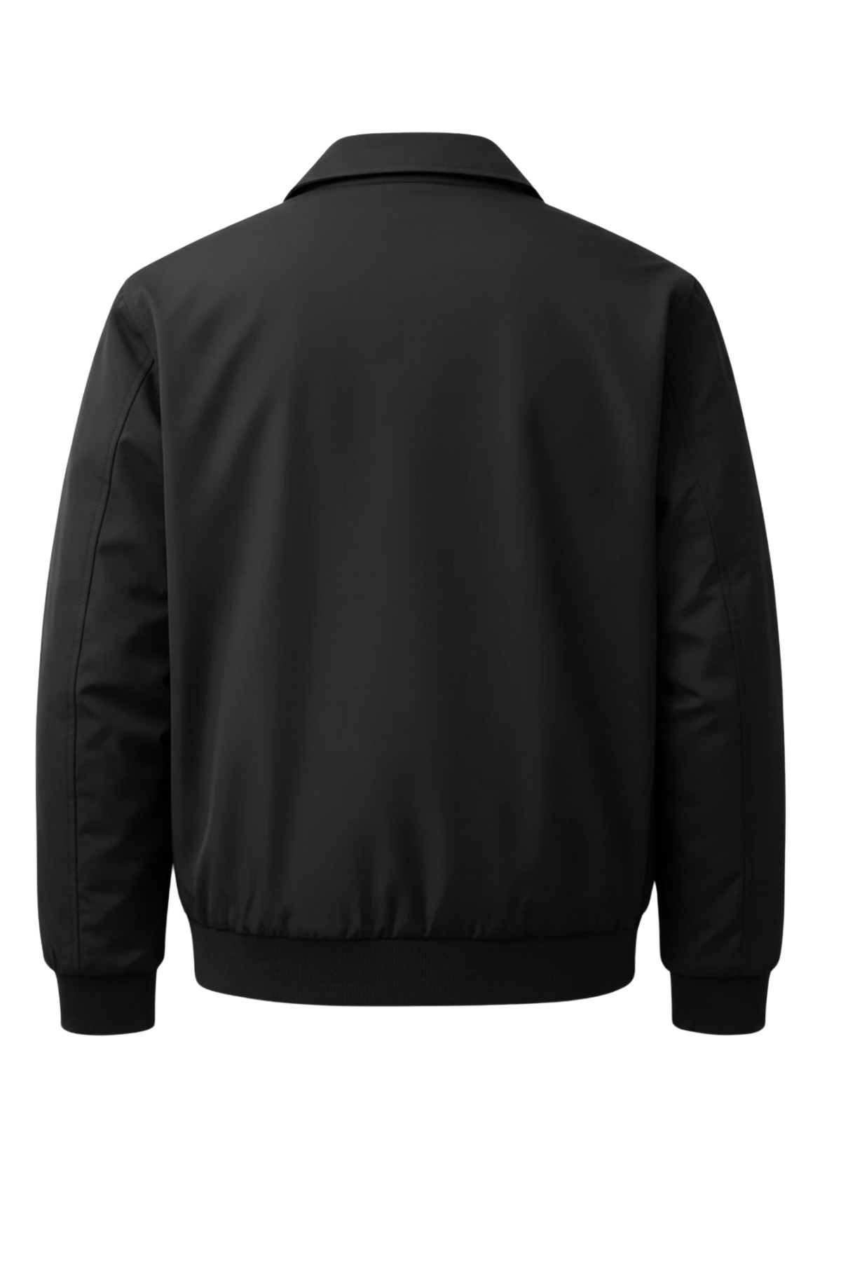 SİVAİST  Erkek Siyah Regular Rahat Kalıp Bonded Kumaş Klasik Yaka Mevsimlik&Yazlık Mont - Görsel 3