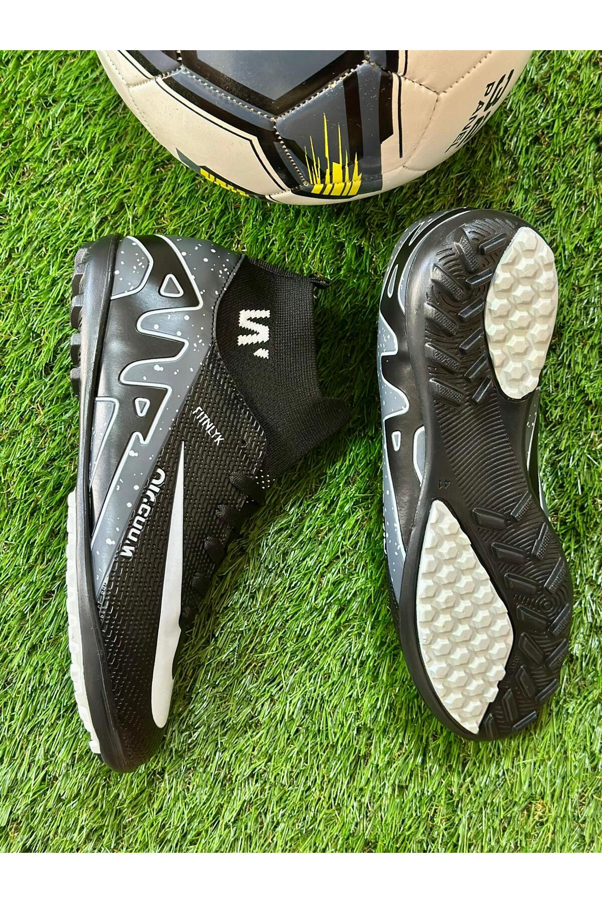 YUSUFSHOES UNİSEX ÇORAPLI ÇOCUK YETİŞKİN FUTBOL AYAKKABISI