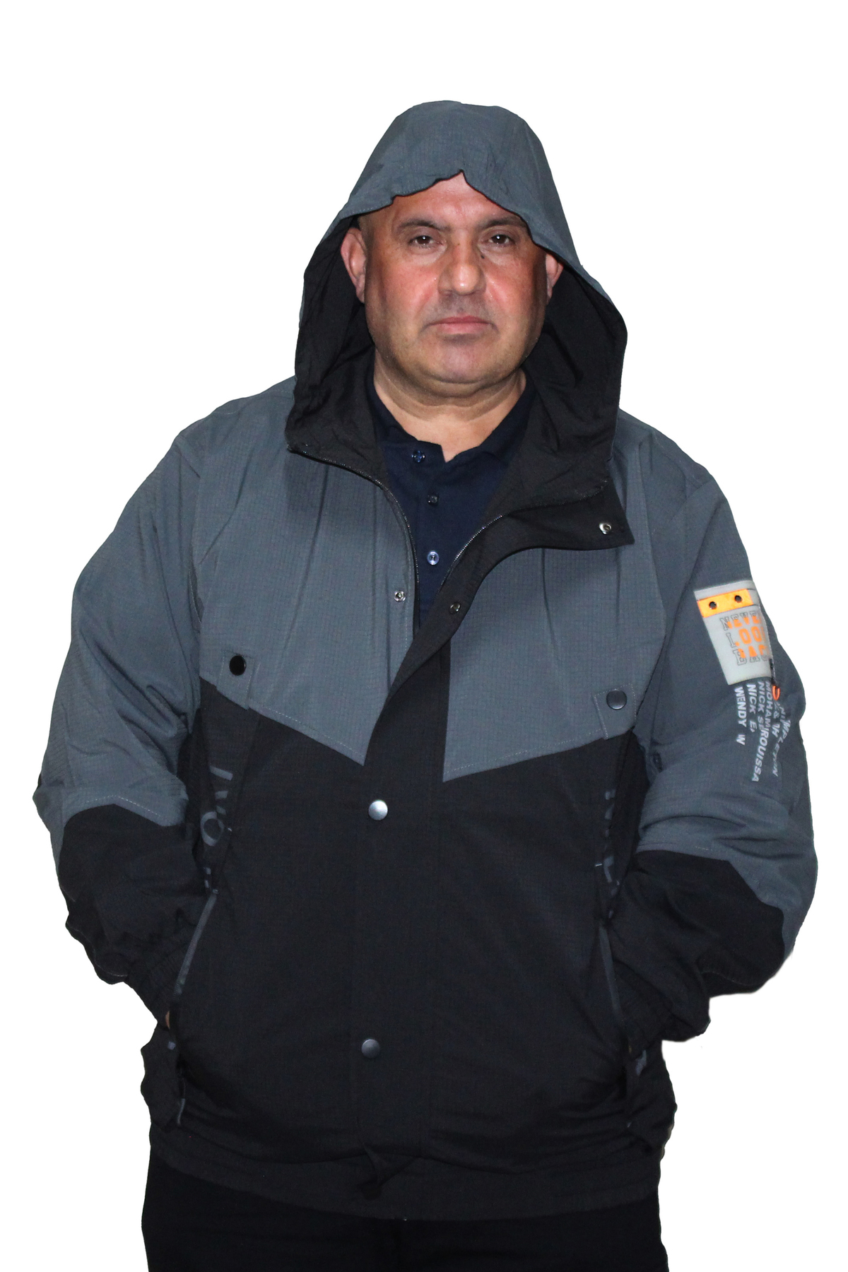 Ramon Miele Erkek Büyük Beden Çift Renkli Baharlık Mont görsel 4