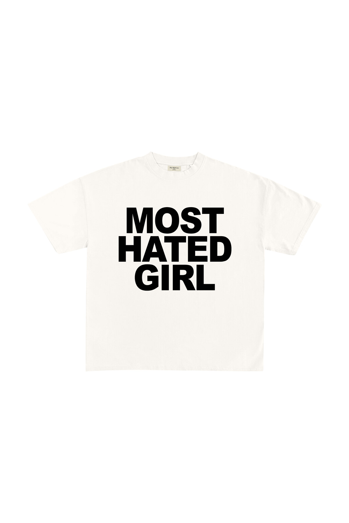 lethestudios  Most Hated Girl Baskılı T-Shirt