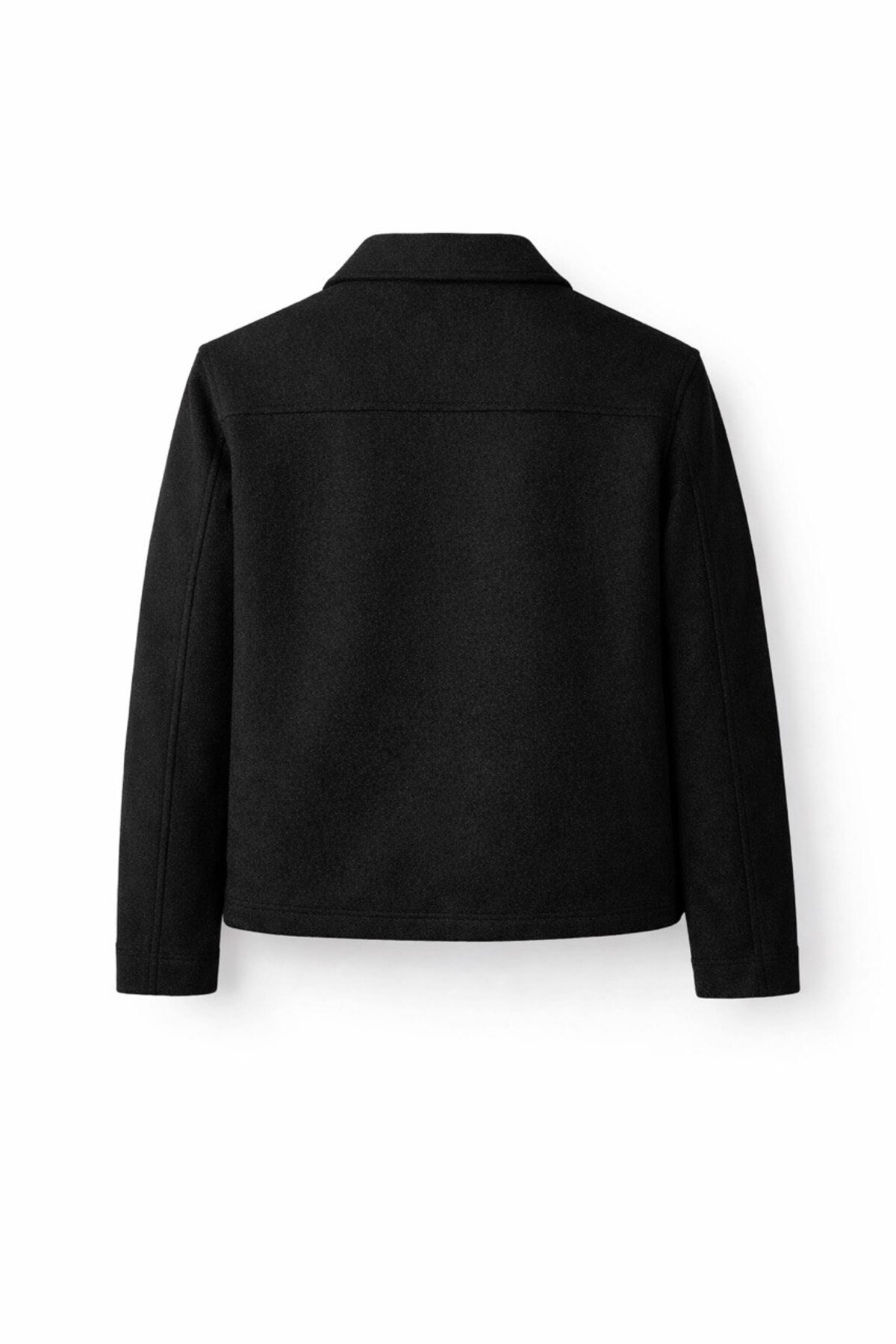 BASEL.CO  Premium Çift Fermuar Detaylı Kaşe Ceket - Cool & Comfort Tasarım - Görsel 2