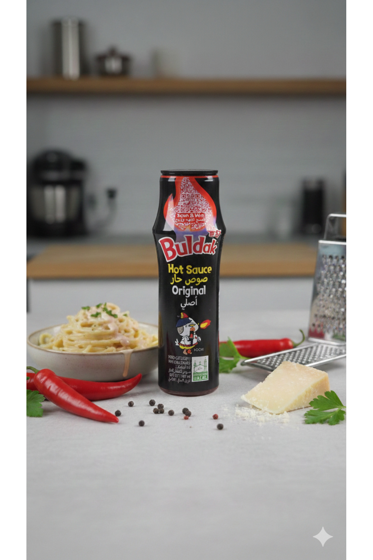 yitian yimian Buldak Original Hot Chicken Flavor Sauce 165 gr