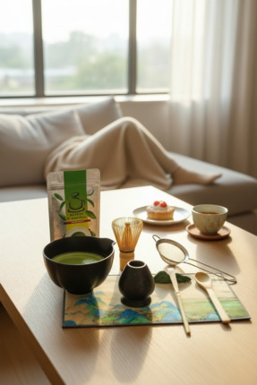 Karadeniz Matcha Profesyonel Matcha Hazırlama Seti ( 6 Parça ve Matcha Çayı )