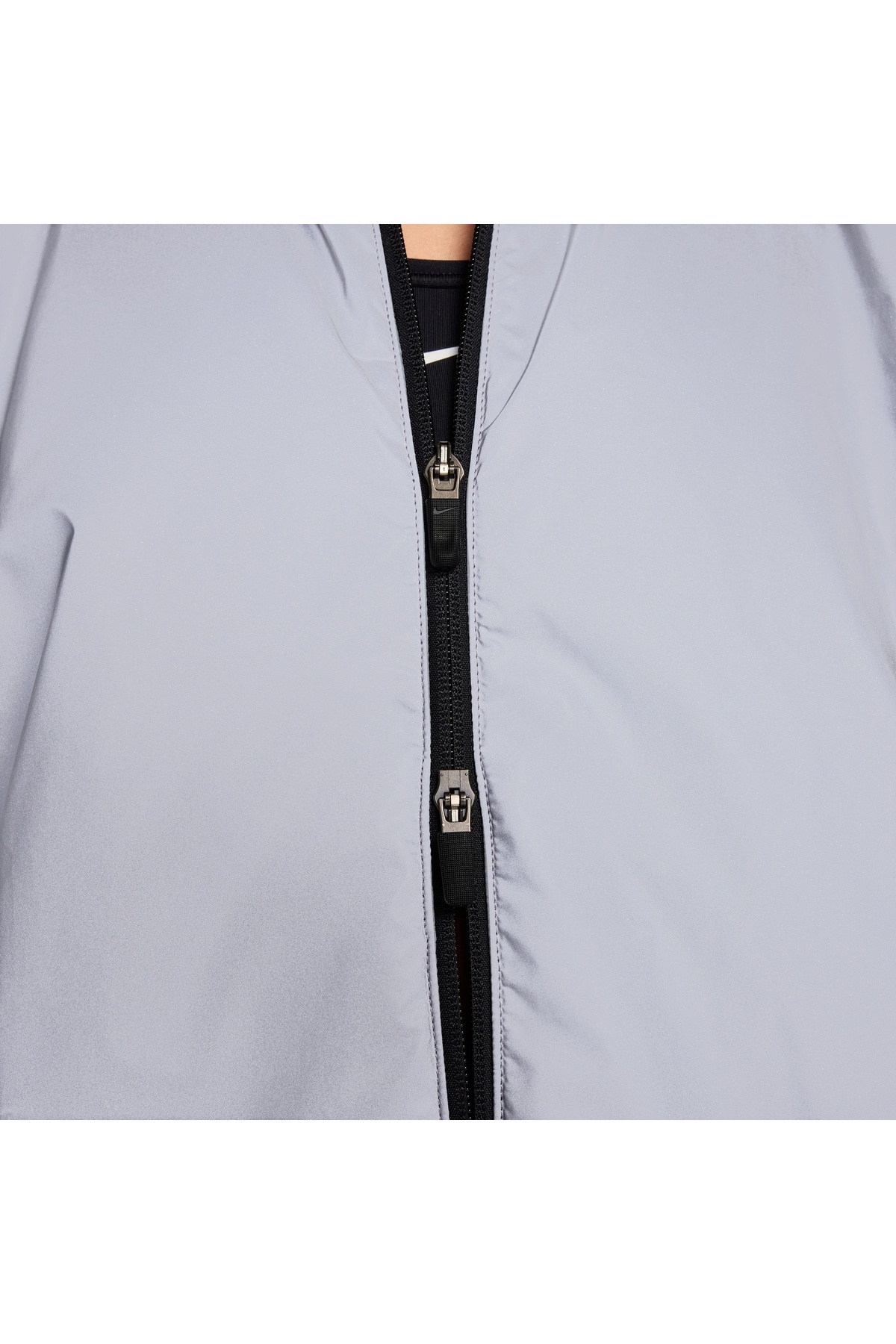 Nike Run Division Therma-Fit Reflective Running Full-Zip Kadın Gri Reflektörlü Spor Ceket / FV6420-011 görsel 4