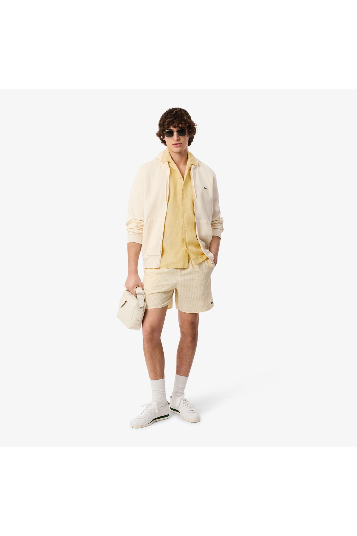Lacoste Relaxed Fit Linen Shirt - CH2339-00-ZCM- Trendyol