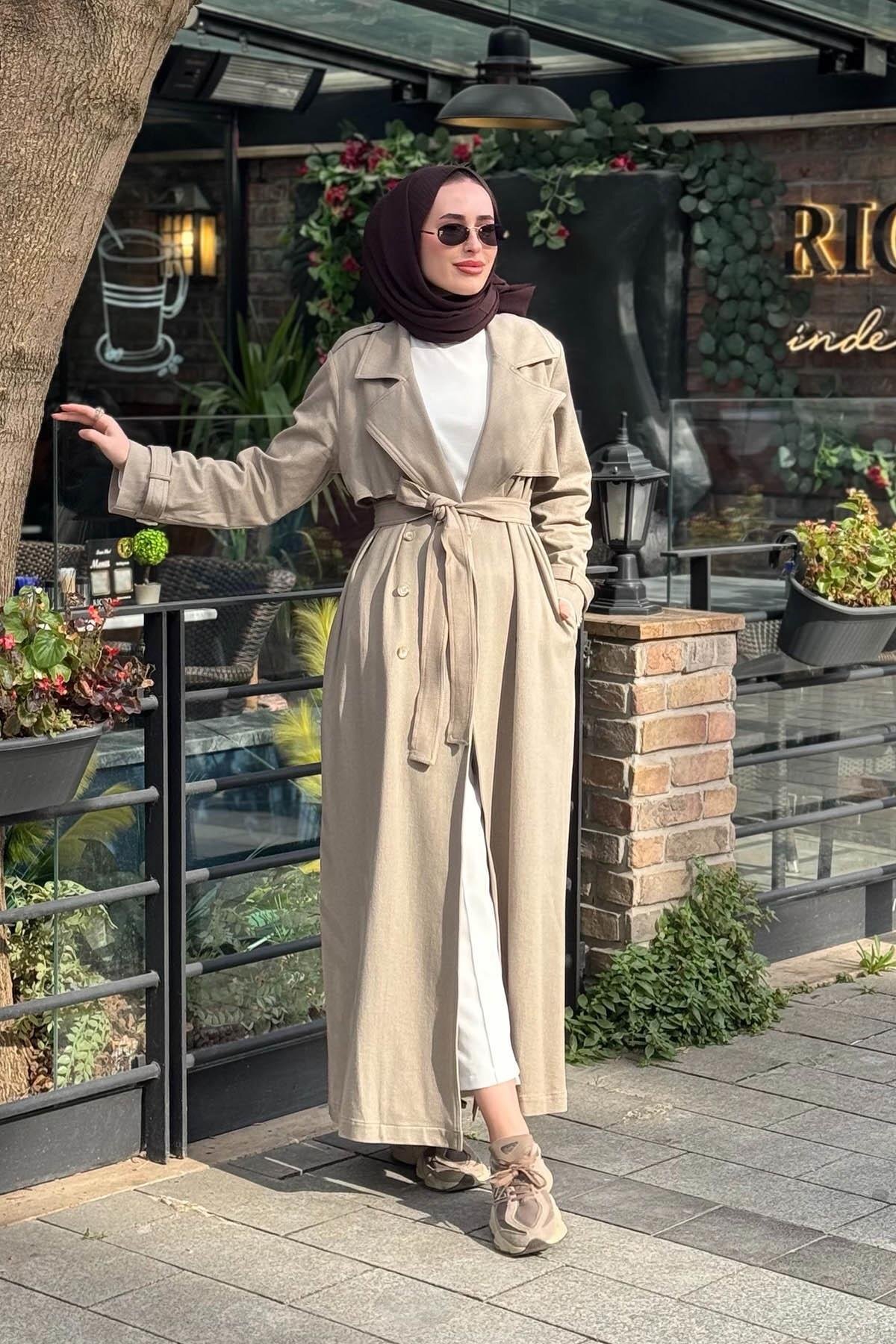 MISS DALIDA Trençkot T26Y-8000 Bej - Fiyatı, Yorumları