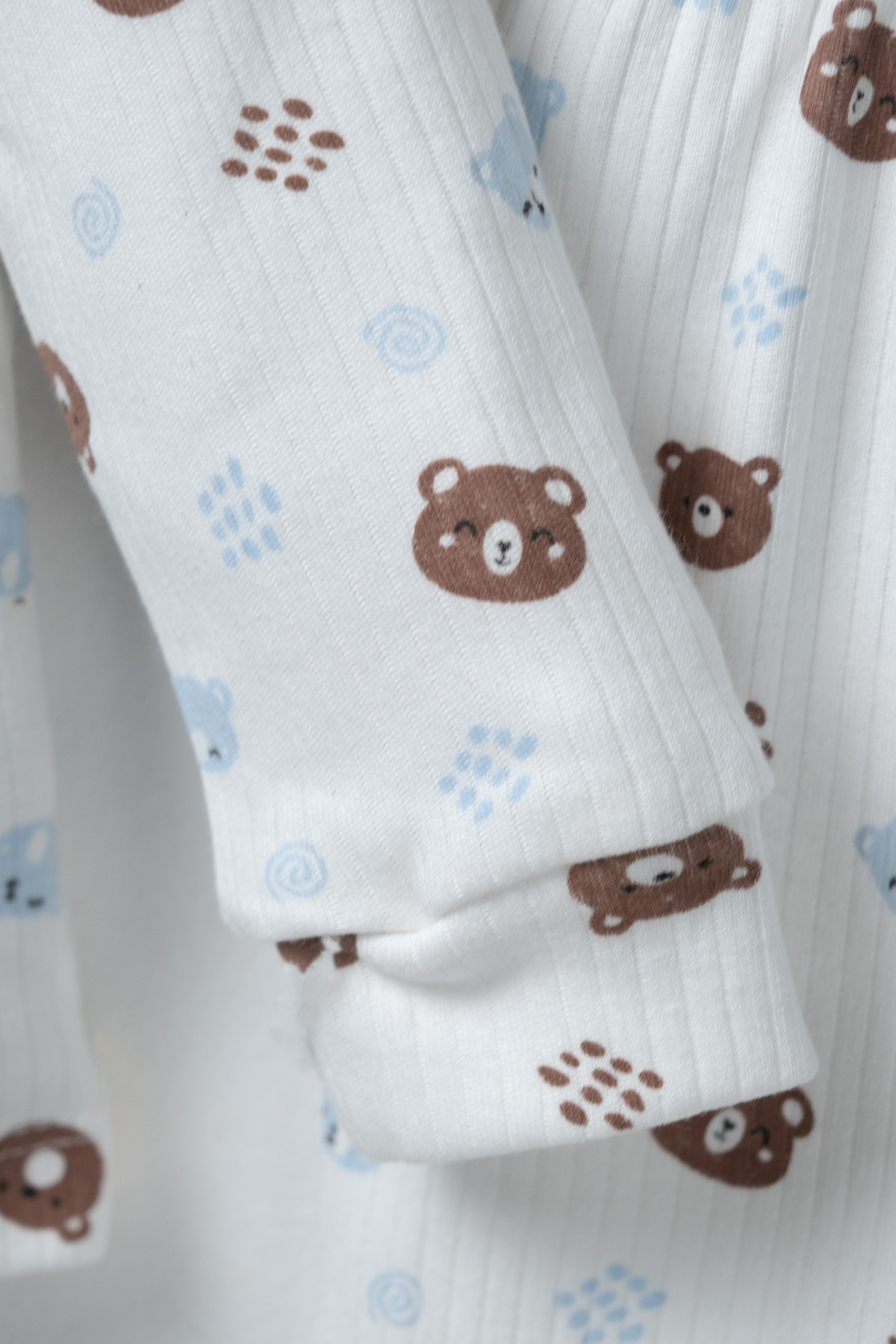 TWOO KİDS Erkek Bebek&Çocuk 2'li Pijama Takımı Düğmeli Set %100 Organik fotoğrafı 3 (önizleme)