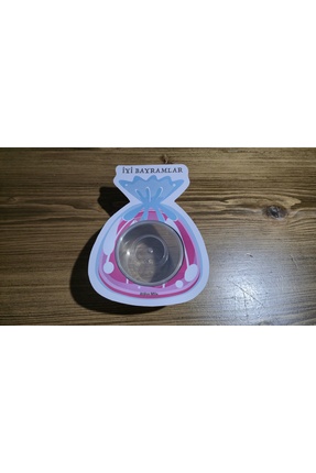 ATÖLYE MİLLA Ramazan bayramı pembe bohçalı hediye şeker kutusu 10'lu