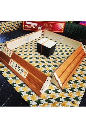 kahvehaneciler STAR GOLD AHŞAP OKEY TAKIMI