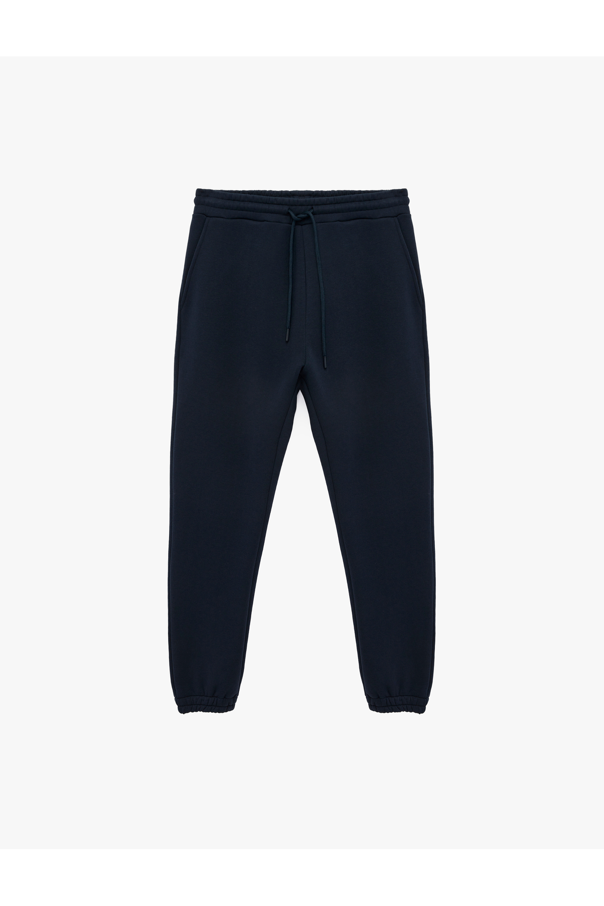 Koton  Lastikli Paça Cepli Şardonlu Beli Bağcıklı Jogger Spor Eşofman Altı - Görsel 2