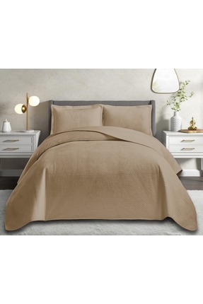 YÜNTEKS Yeni Nesil Nubuk yaz - kış Modern Lüks Yatak Örtüsü, Pollen ,Çapa , Ç...