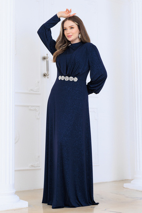 Central Of Moda Taş Detaylı Tesettür Abiye Elbise & Melisa