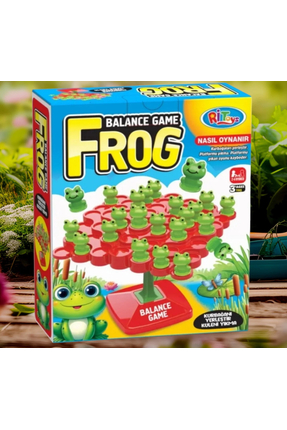 ABS Kurbaga Denge Ebeveyn Çocuk Etkilesimi Oyunu Egitici Oyuncak Kurbaga Agac...