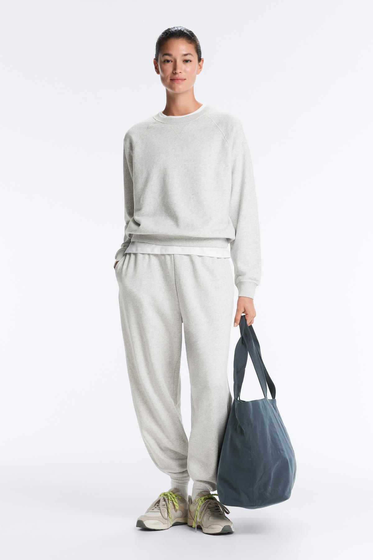 Oysho  Bisiklet yaka melanj sweatshirt - Görsel 2