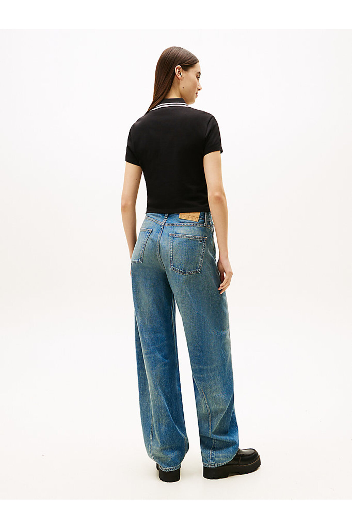 پولوشرت زنانه یقه پلو | تامی هیلفیگر Tommy Hilfiger DW0DW21932 BD - تصویر 4