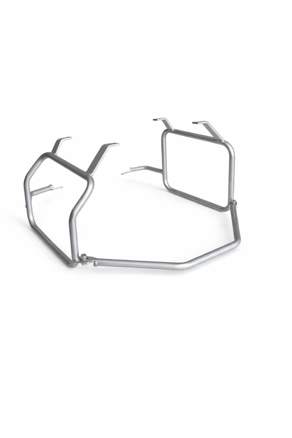 Resim BULUTS AFRİCA TWİN YAN ÇANTA DEMİRİ GRİ 