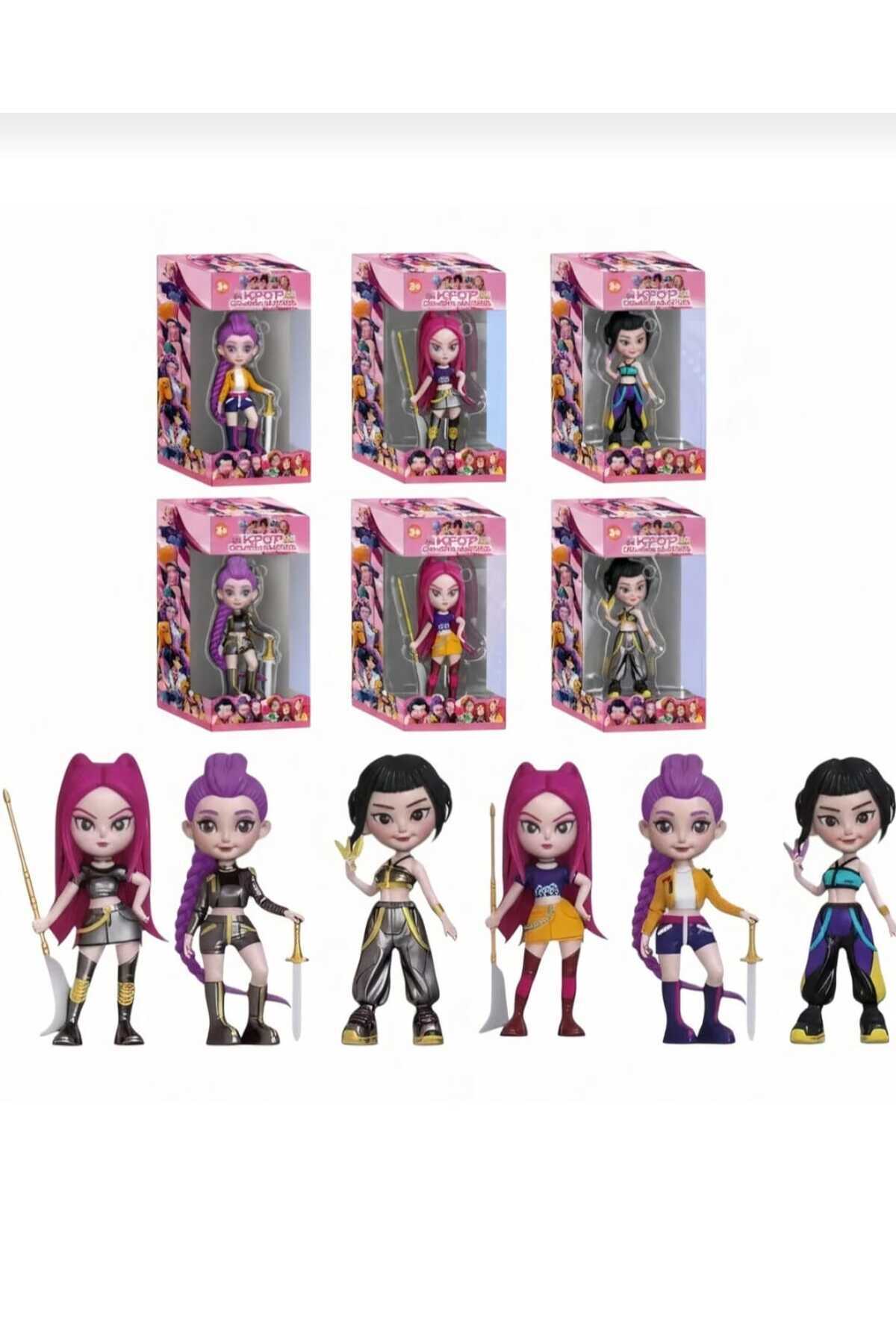 Figurine Rumi-Mira-Zoey 30 Cm Avec Vêtements Et Accessoires – Poupée Articulée De Dessin Animé – Cadeau Pour Fans